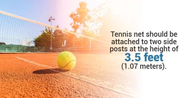 tennis net height